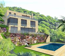 Продается дом на стадии строительства в Ллорет де Мар - Коста Брава