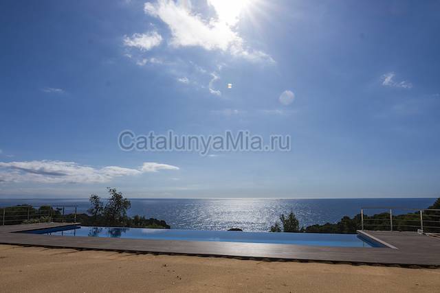 Продается новая вилла с видом на море в Тосса-де-Мар - предложение №1287 - Catalunyamia.ru