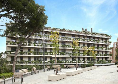 элитная квартира в новом здании от застройщика в привилегированном районе Барселоны
